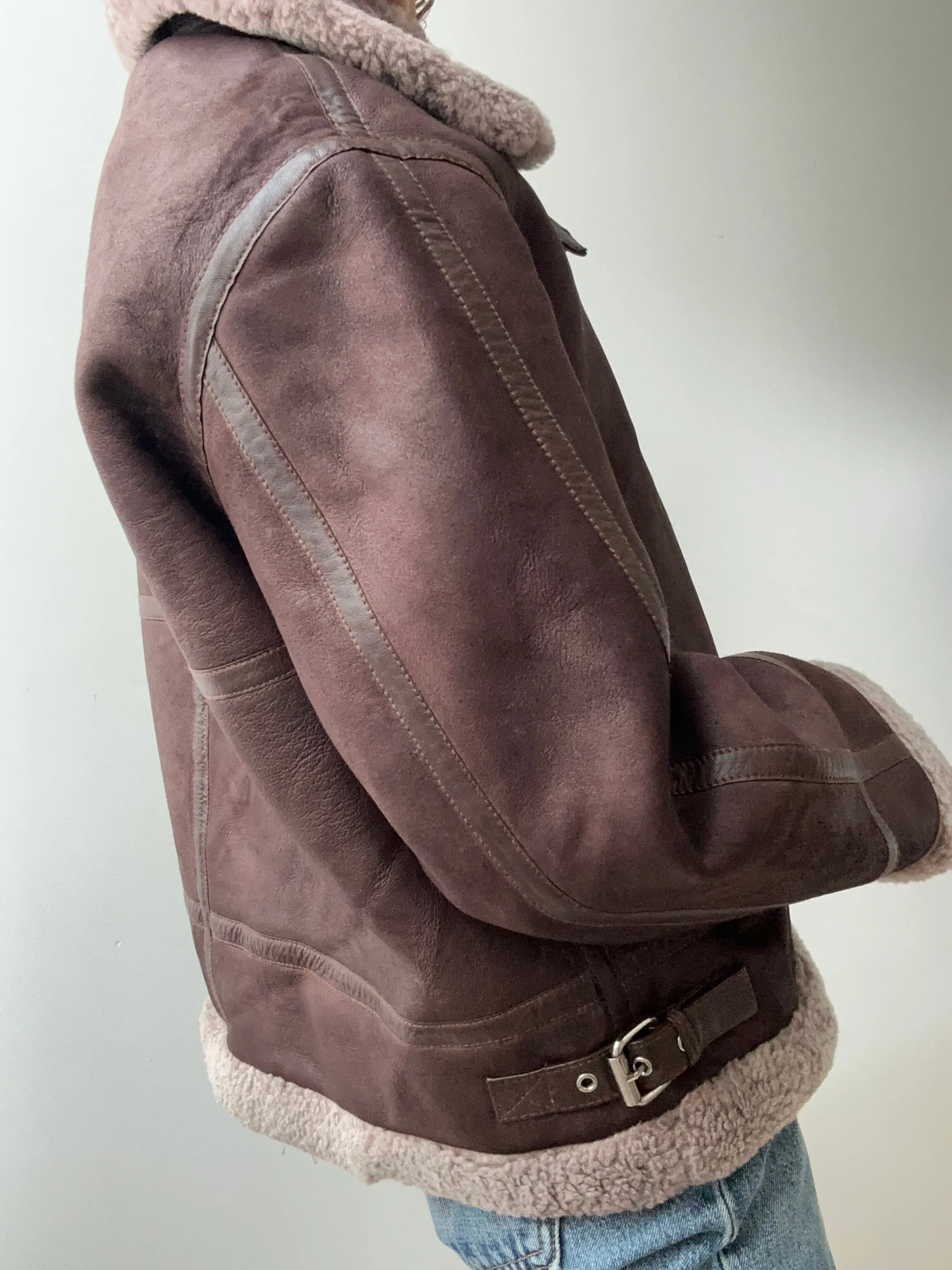 Maje Shearling Jacket