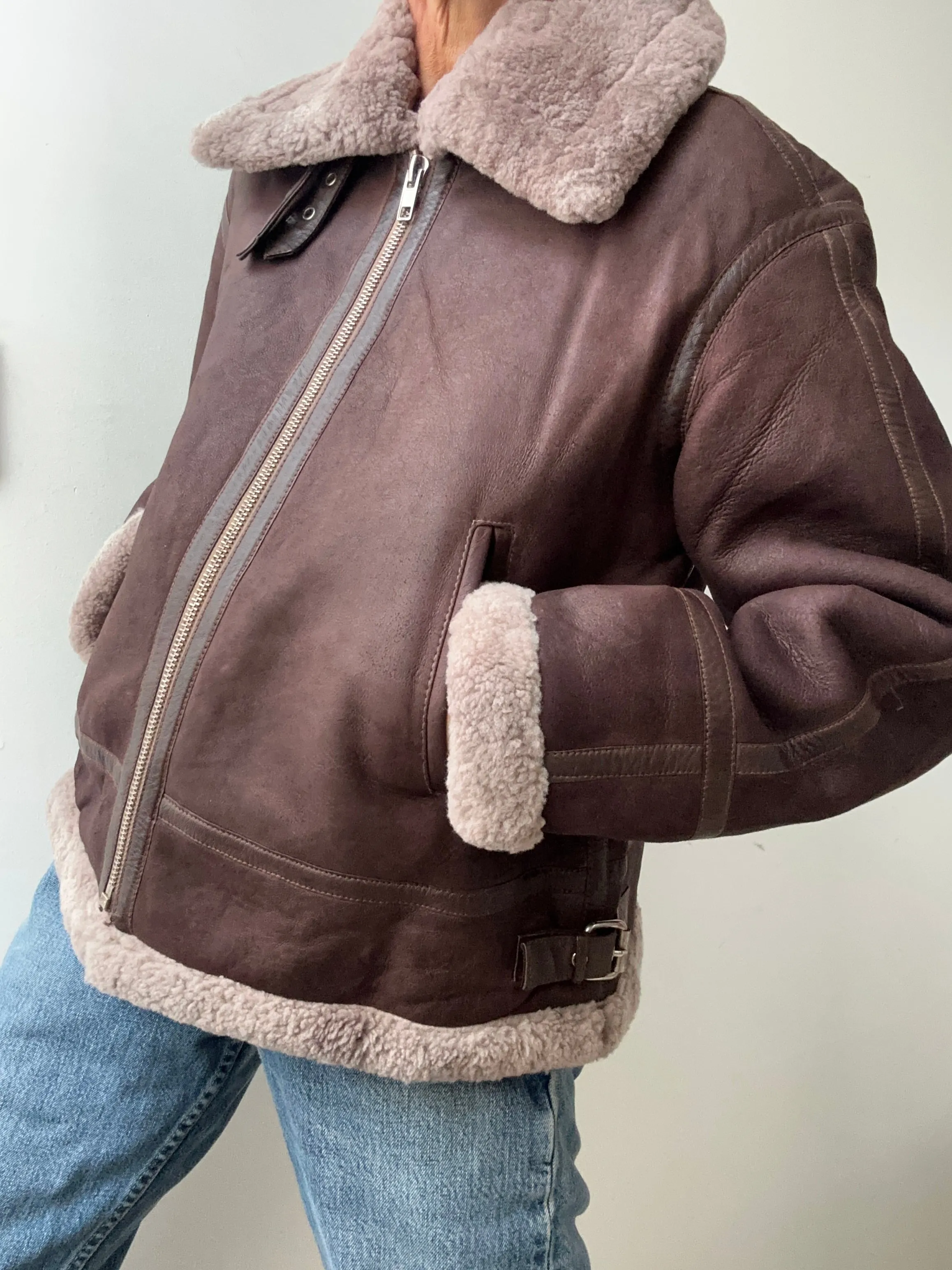 Maje Shearling Jacket