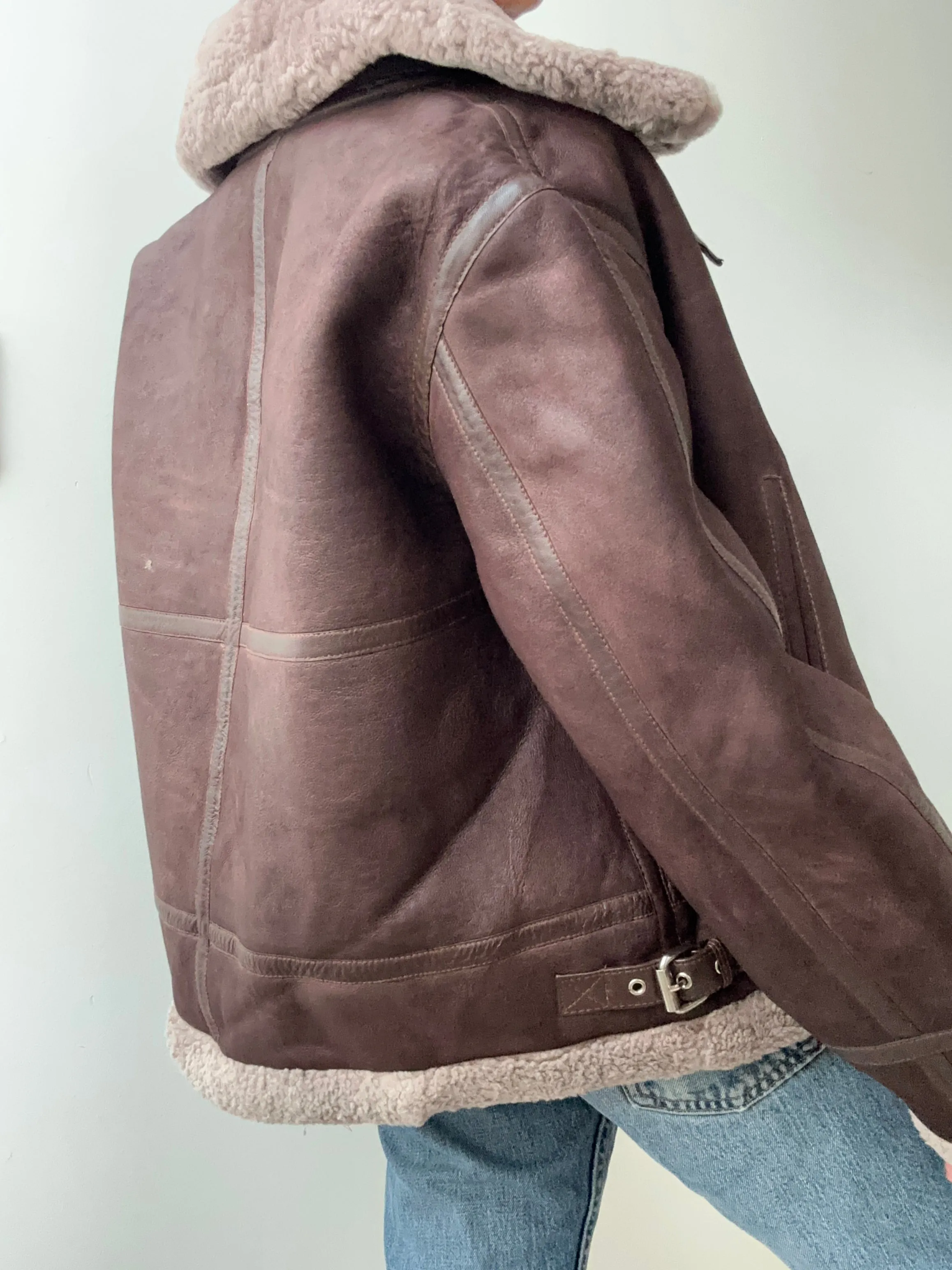 Maje Shearling Jacket