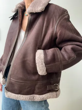 Maje Shearling Jacket