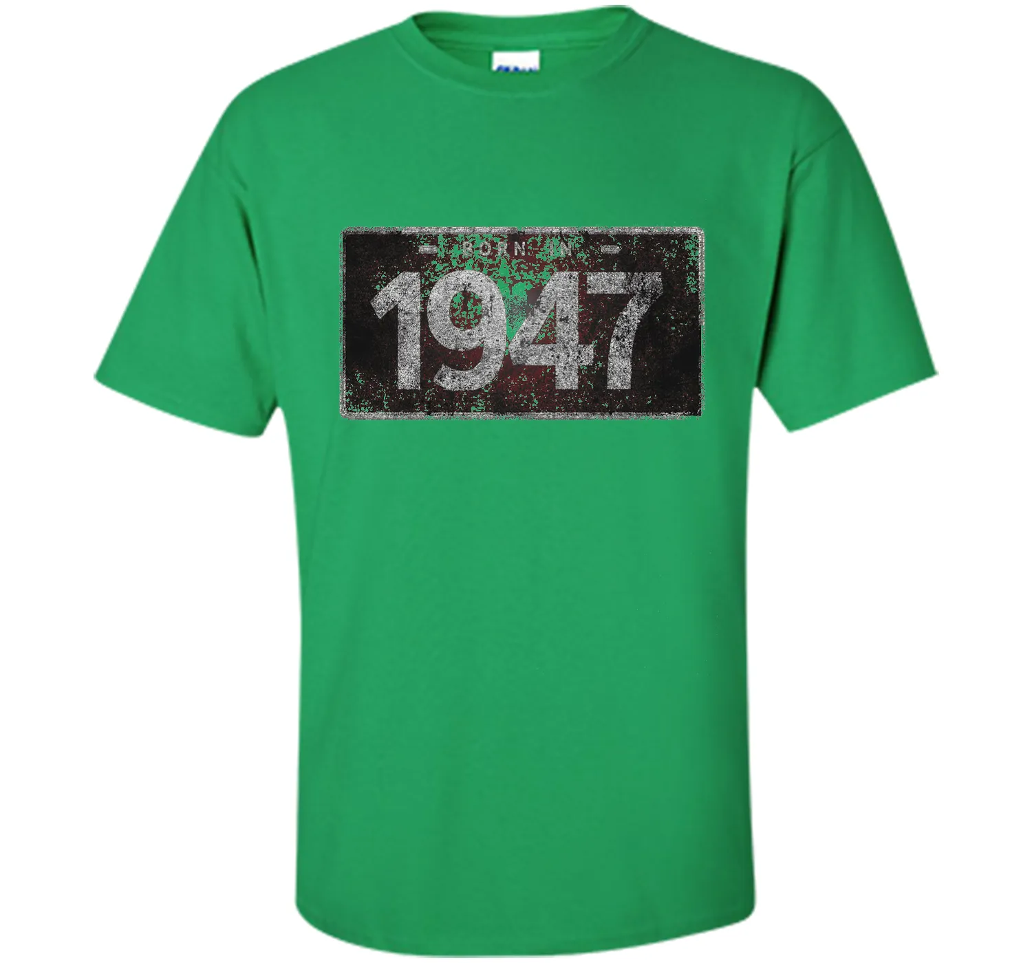 Men's 1947 License Plate 69th Birthday 69 Years Old Funny T-Shirt