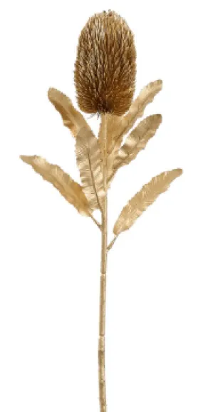 Metallic Banksia Spray