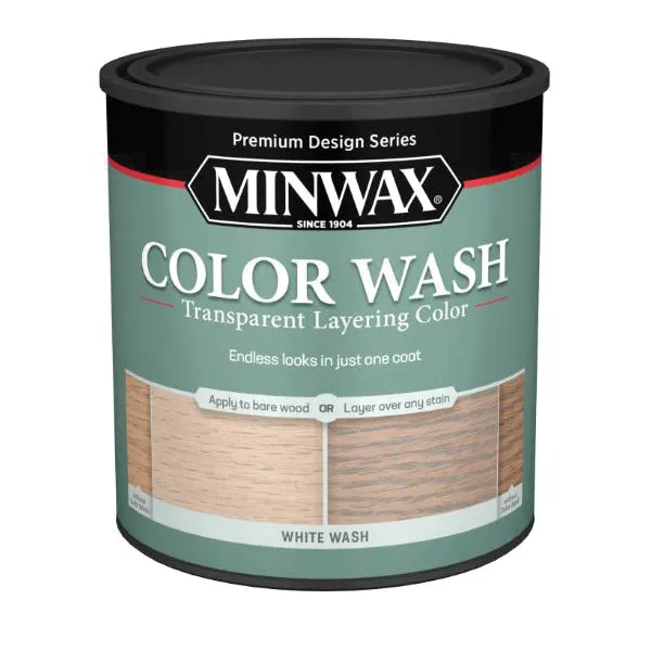 MINWAX® 618604444 Color Wash Transparent Layering Color, 100 sq-ft Coverage Area, 1 qt