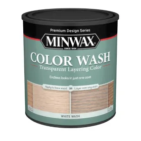 MINWAX® 618604444 Color Wash Transparent Layering Color, 100 sq-ft Coverage Area, 1 qt