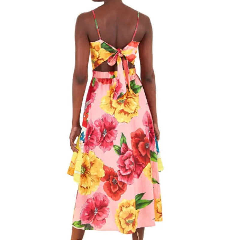 Mixed Chita Midi Dress