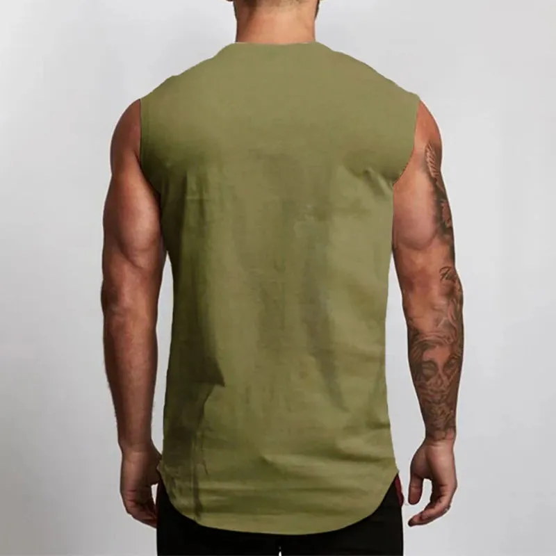 Muscleguys Brand Gym Clothing V Neck Compression