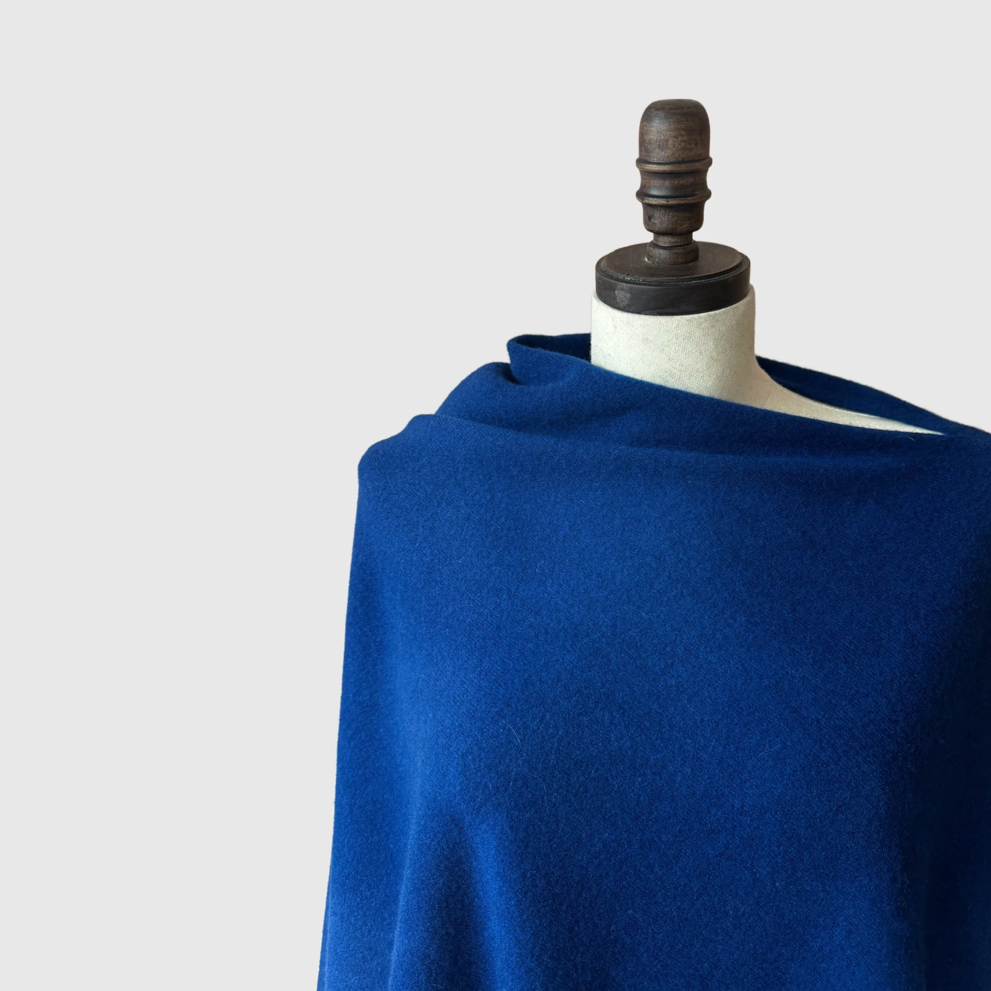 Natural Merino Wool Pullover Poncho | 16 Colors