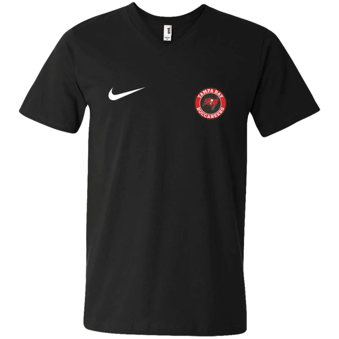 Nike Tampa Bay Buccaneers Nfl Football Men V-Neck T-Shirt