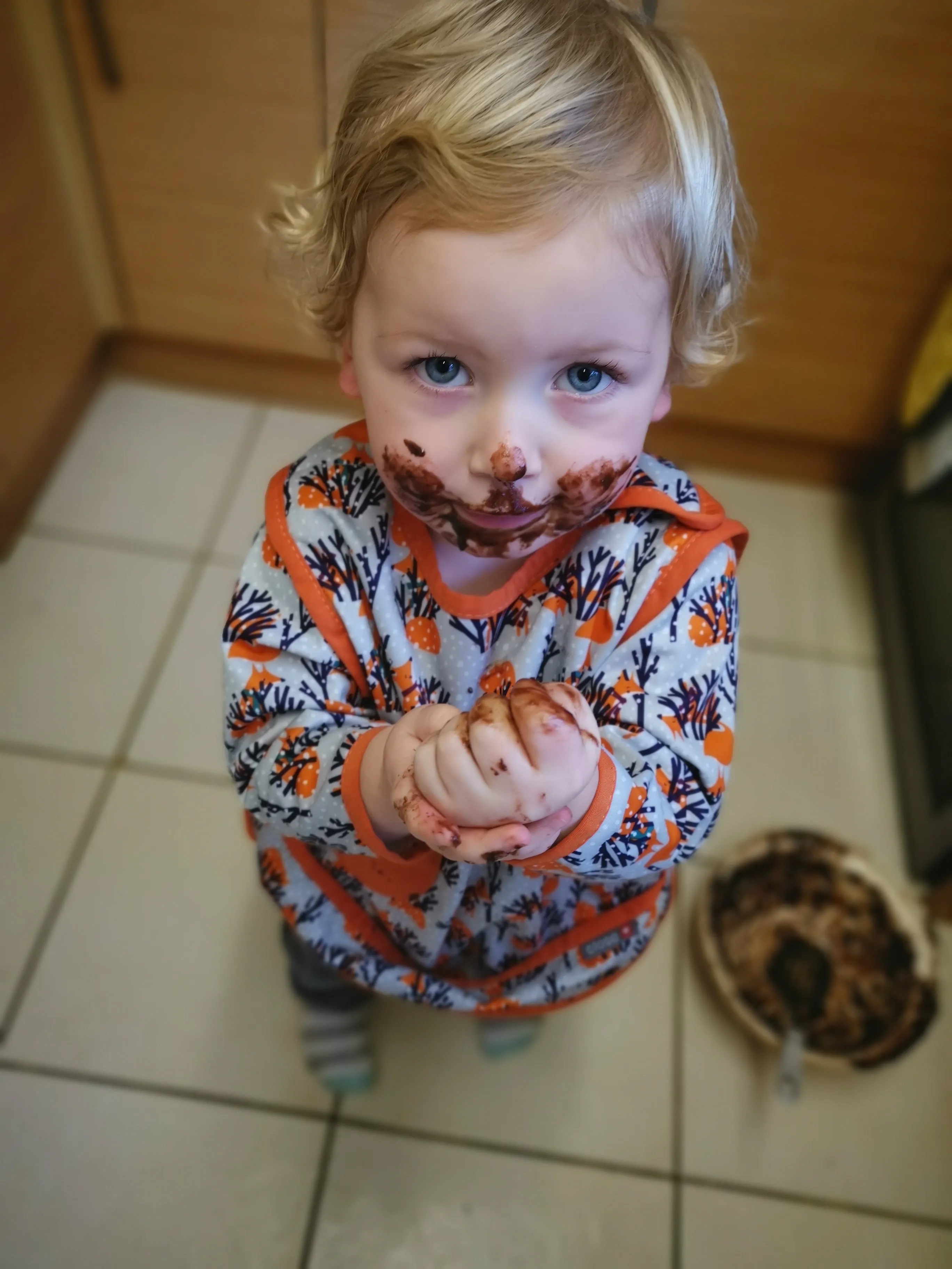 Pop-in Coverall Bib Ffion & Mr Fox (18-36months)