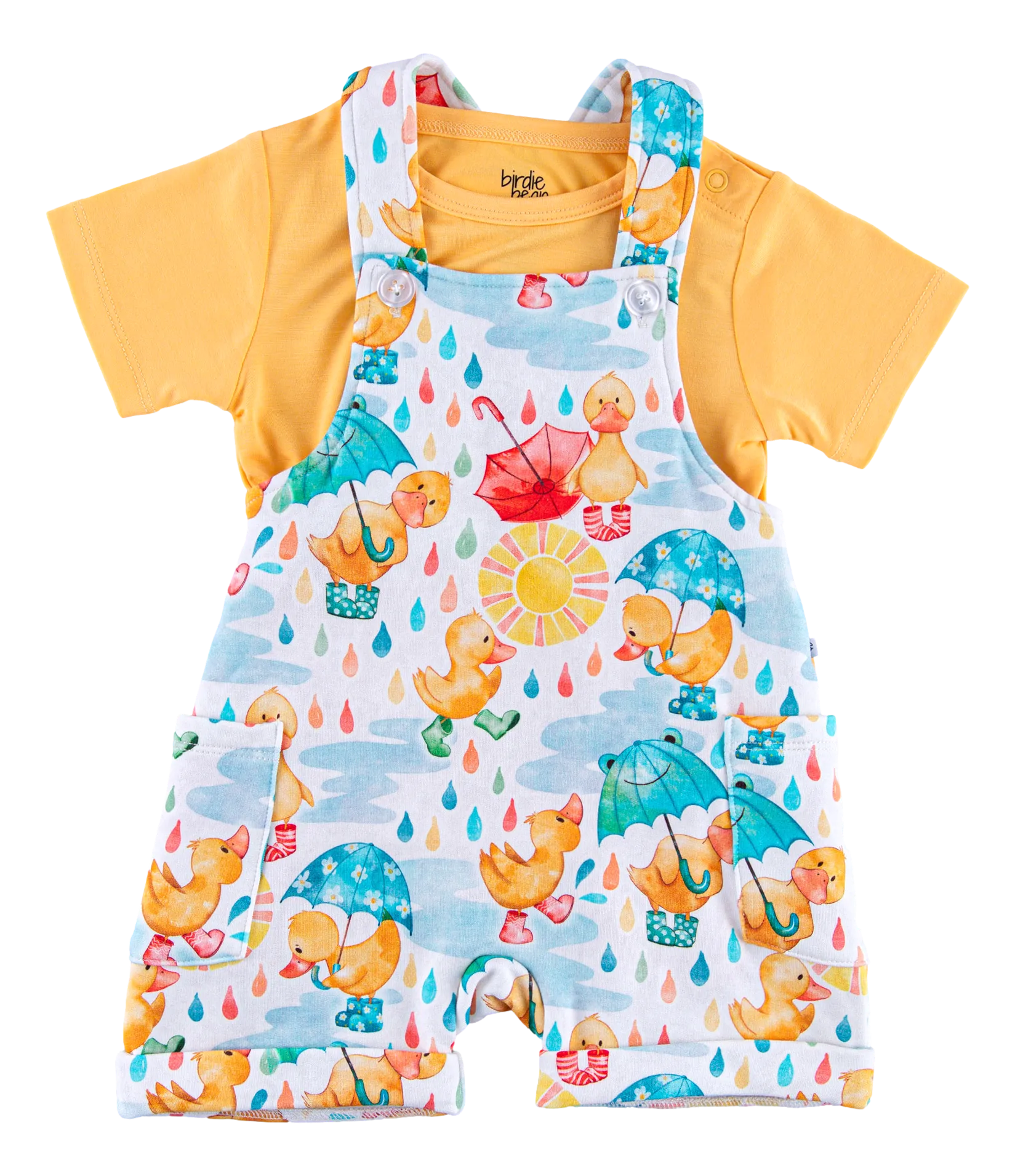 Puddles Terry Overall Set