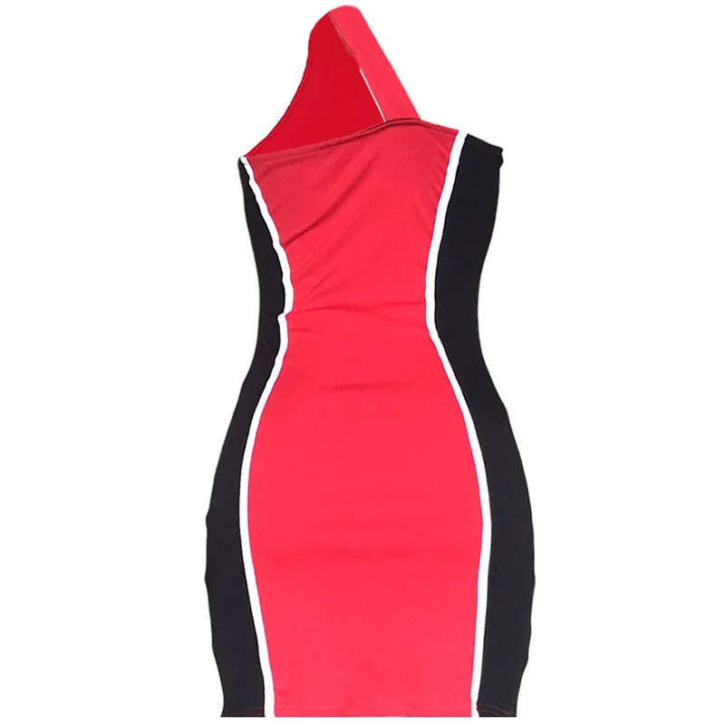 Red Bodycon Mini Dress #Red