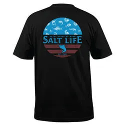 Salt Life Mens Salty Honor Bones SST