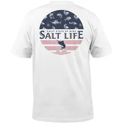 Salt Life Mens Salty Honor Bones SST