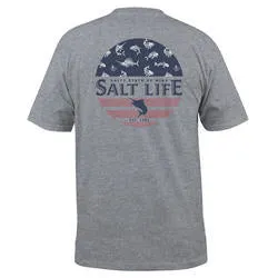 Salt Life Mens Salty Honor Bones SST
