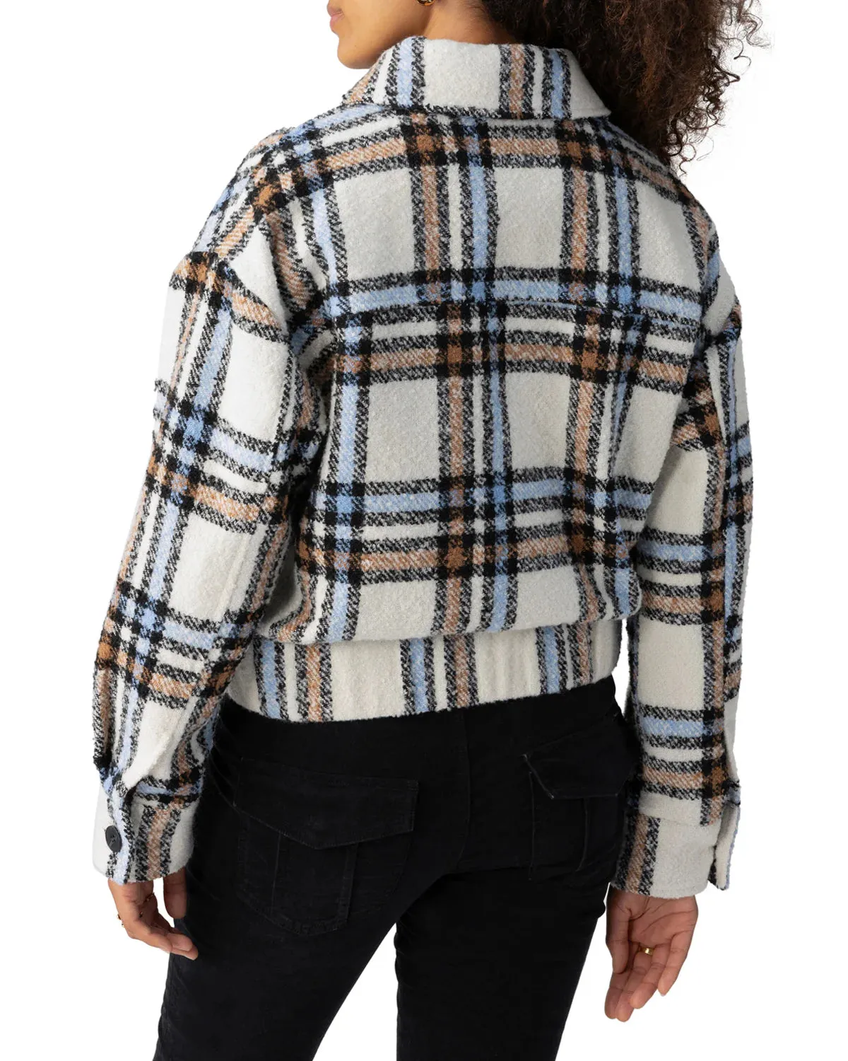 Sanctuary - Liv Jacket in Sky Plaid