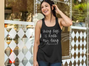 Saving Dogs Flowy Racerback Tank
