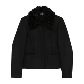 Shearling Collar Jacket