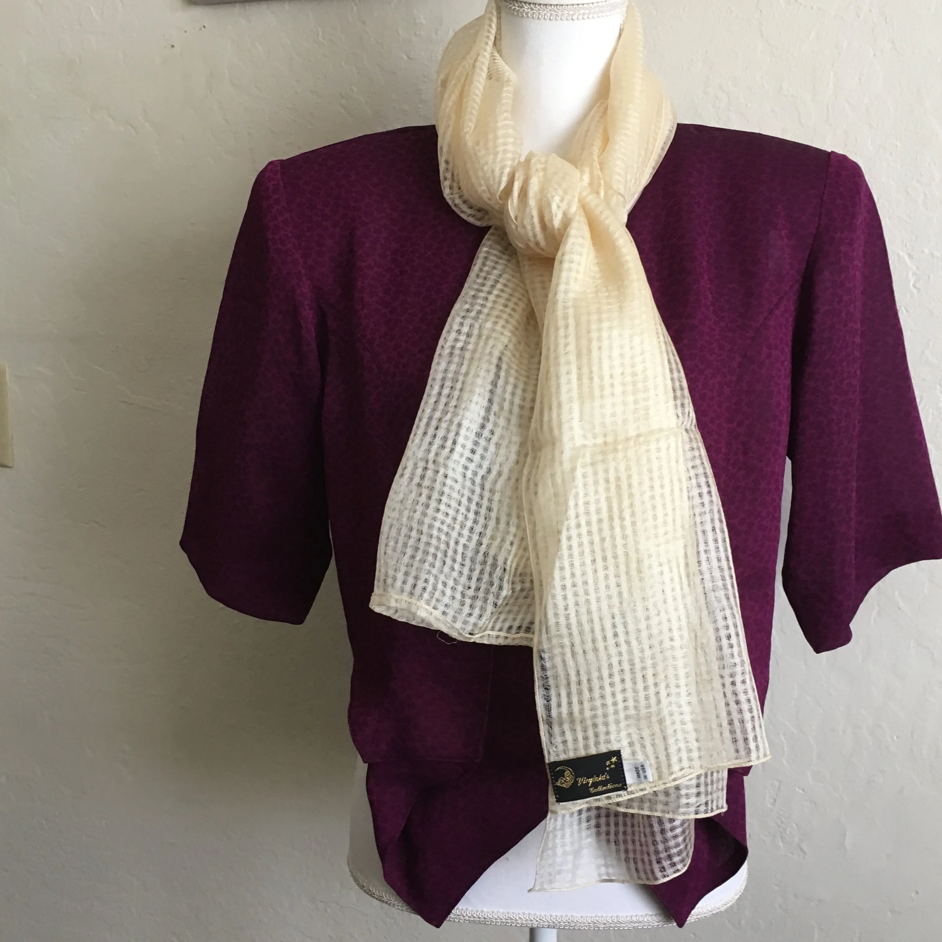 Silk Fiber Scarf