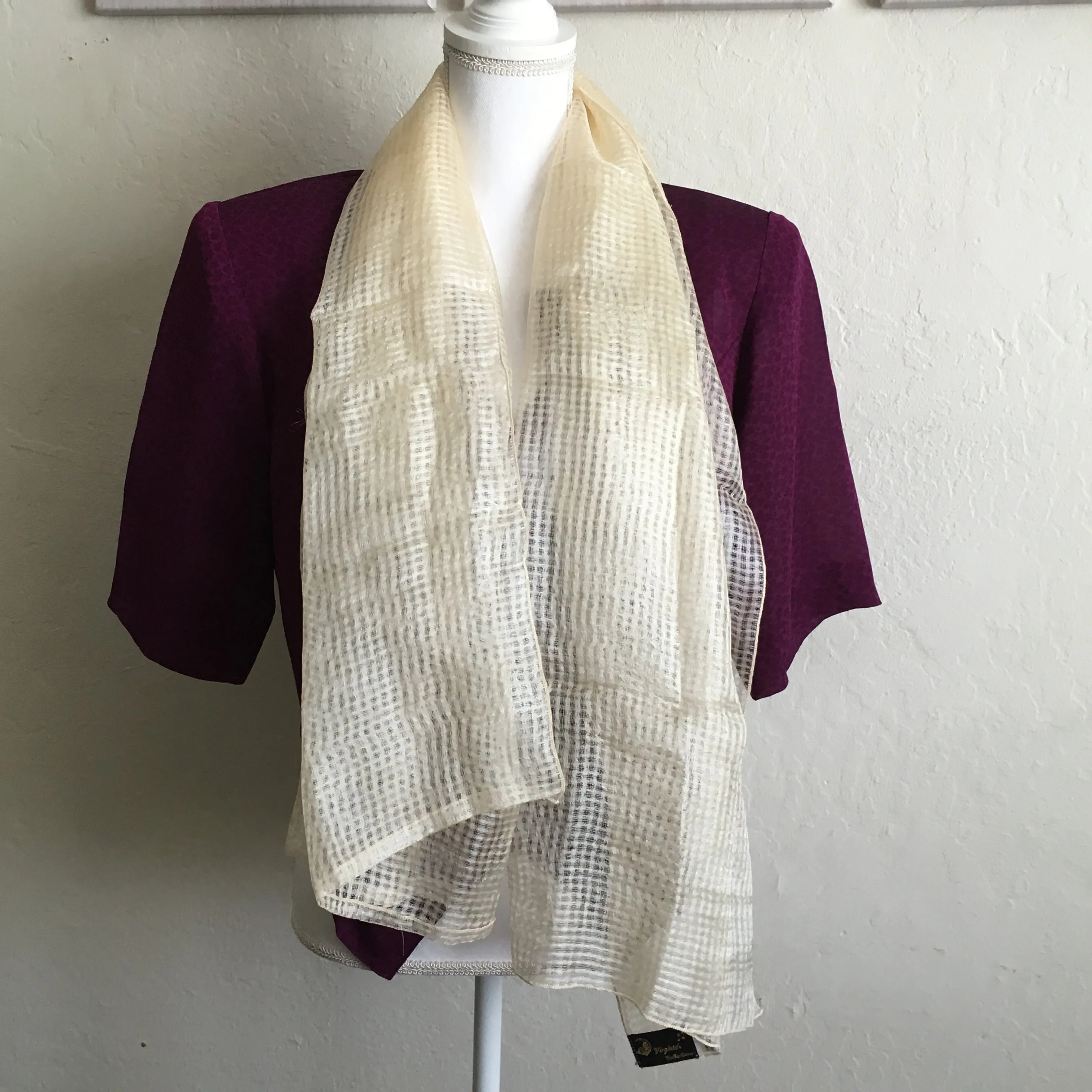 Silk Fiber Scarf