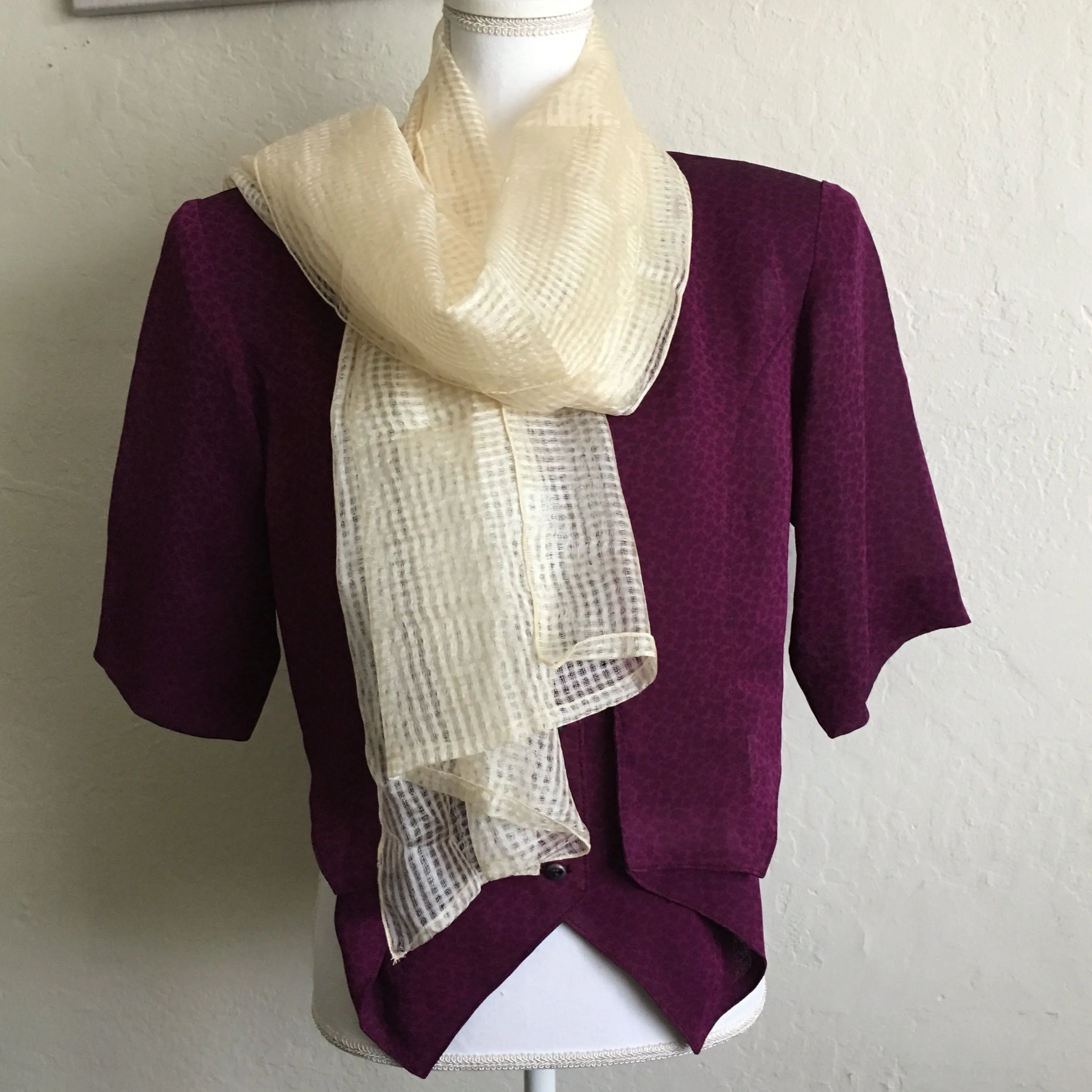 Silk Fiber Scarf