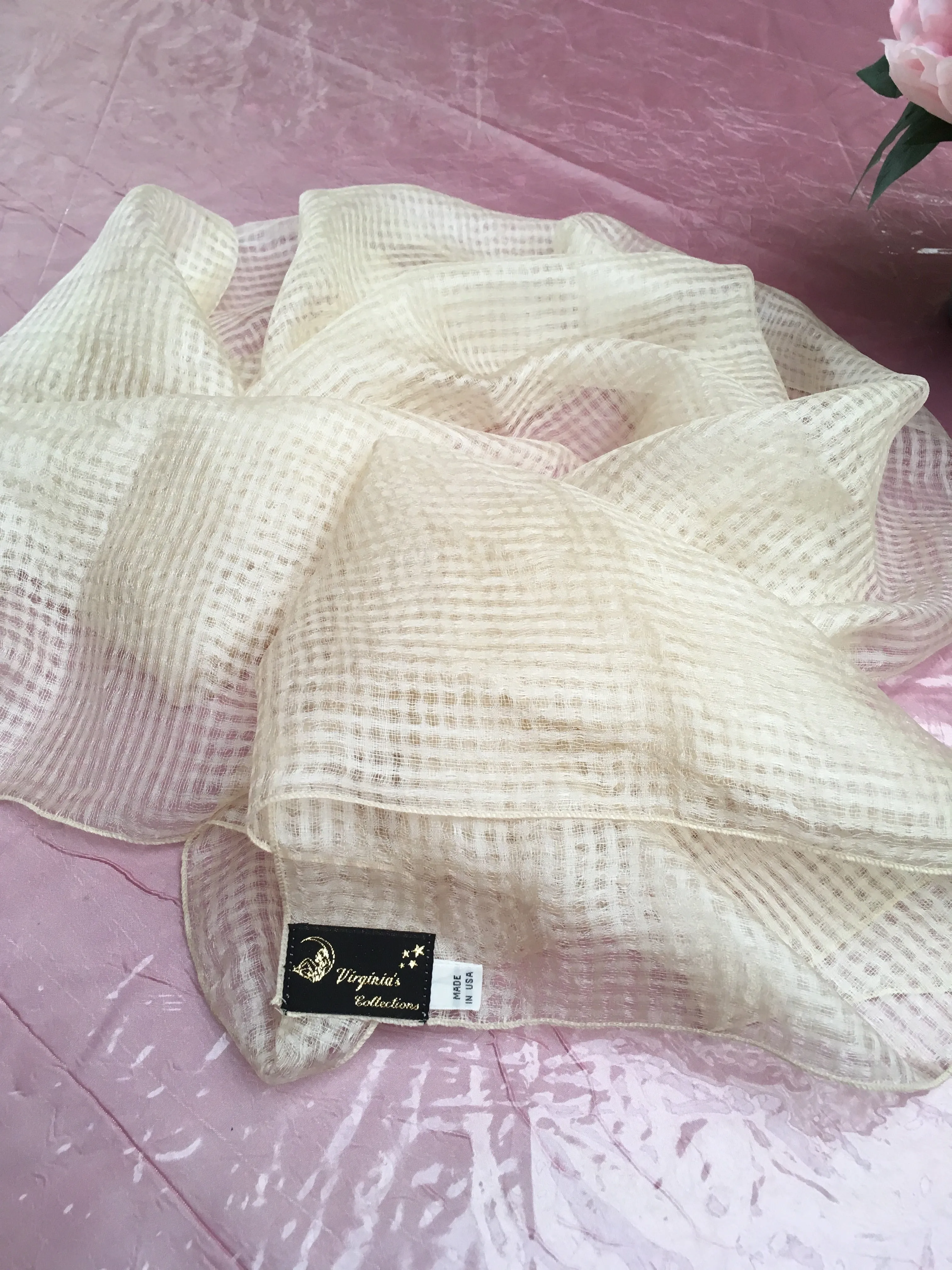 Silk Fiber Scarf