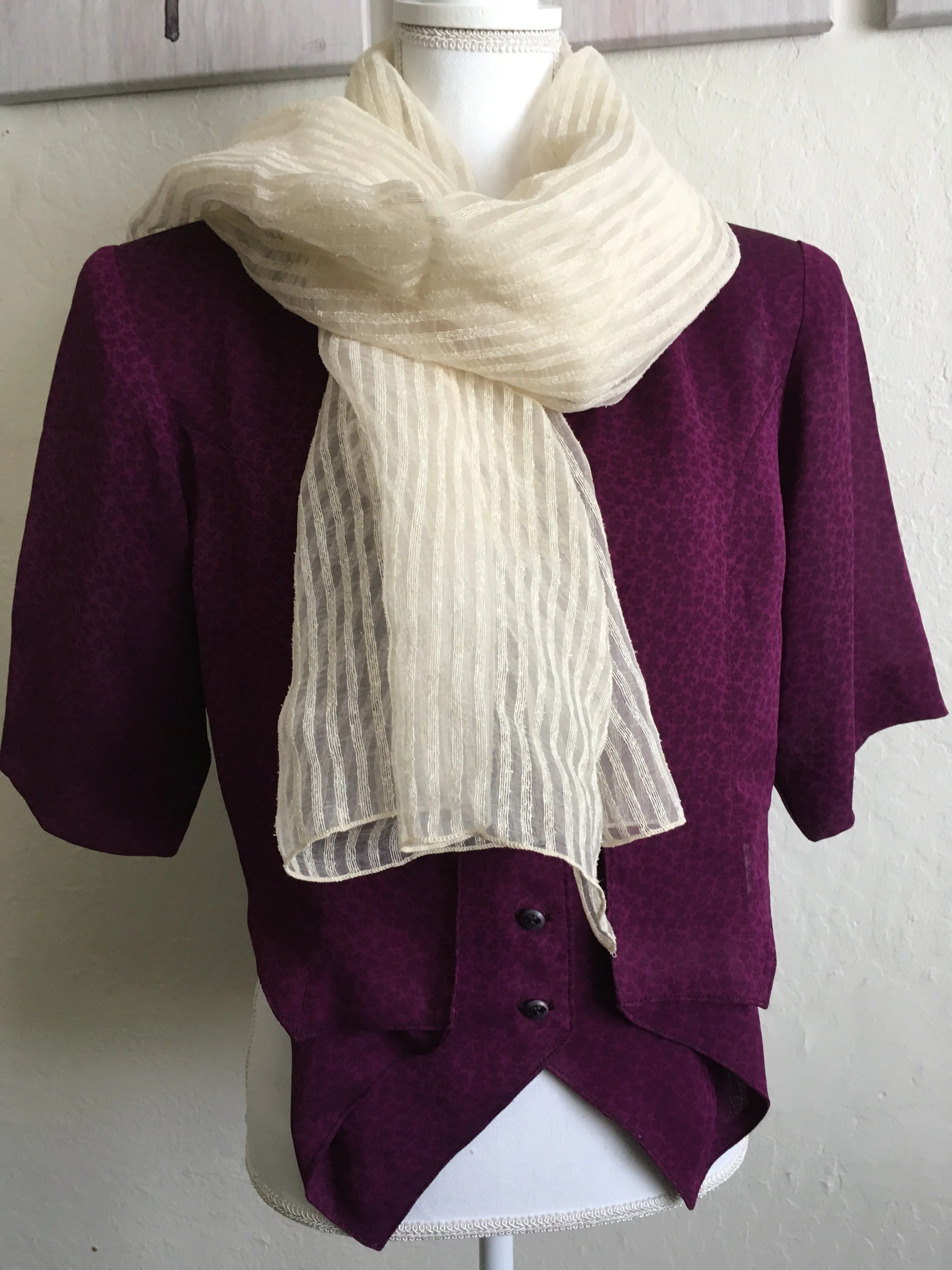 Silk Fiber Scarf