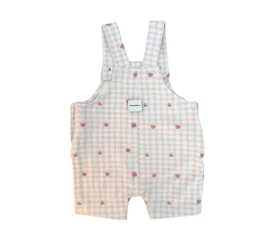STRAWBERRY OVERALL - PINK