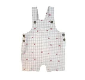 STRAWBERRY OVERALL - PINK