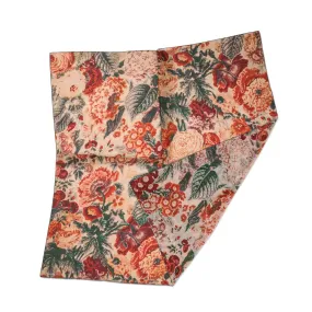 Tapis Noir Large Light Warm Flower Scarf
