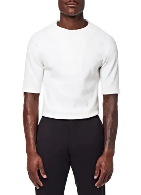 Textured Henley Top