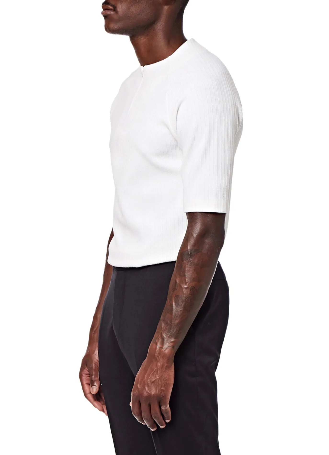 Textured Henley Top
