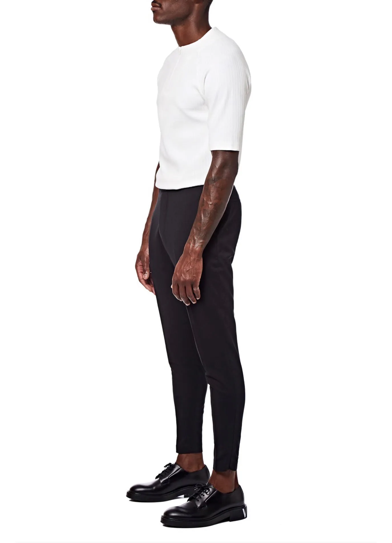 Textured Henley Top