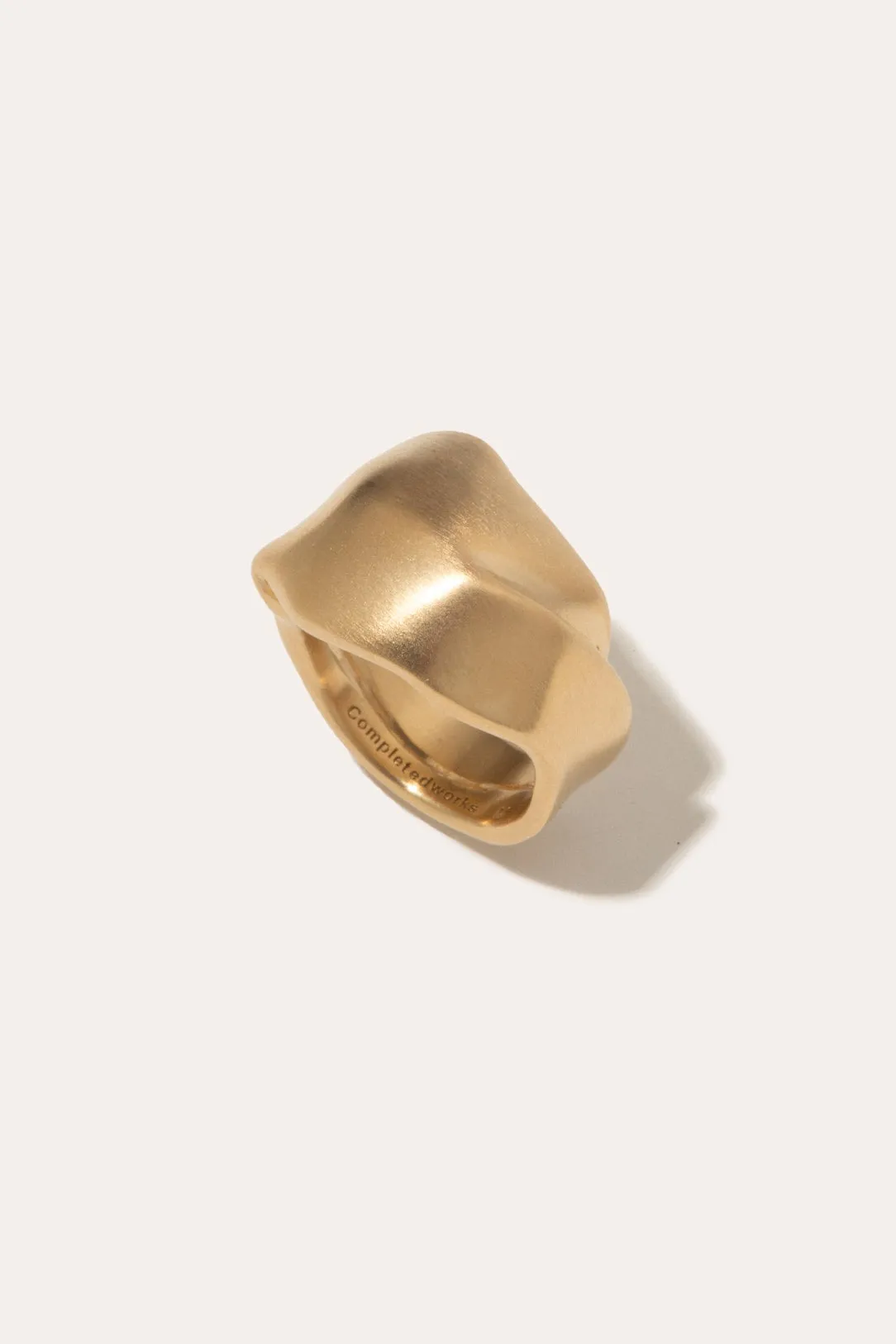 The Best Place to be a Puffin - Gold Vermeil Ring