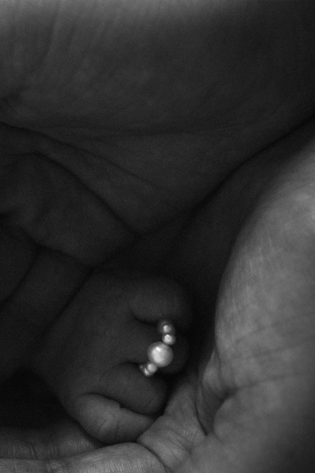 The Exposure of Time - Pearl and Zirconia Gold Vermeil Rings