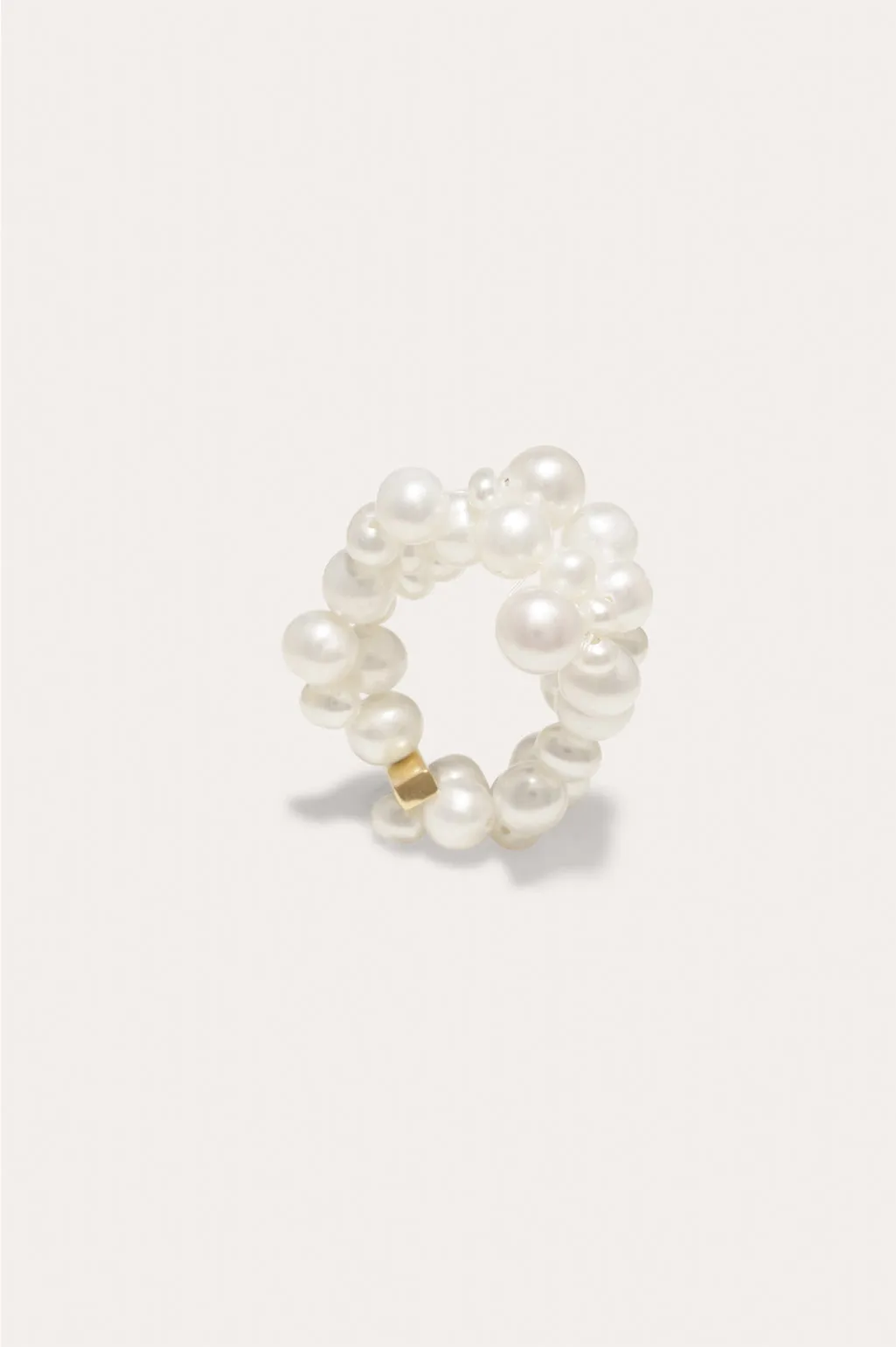 The Inevitable Husband - Freshwater Pearl and Gold Vermeil Ring