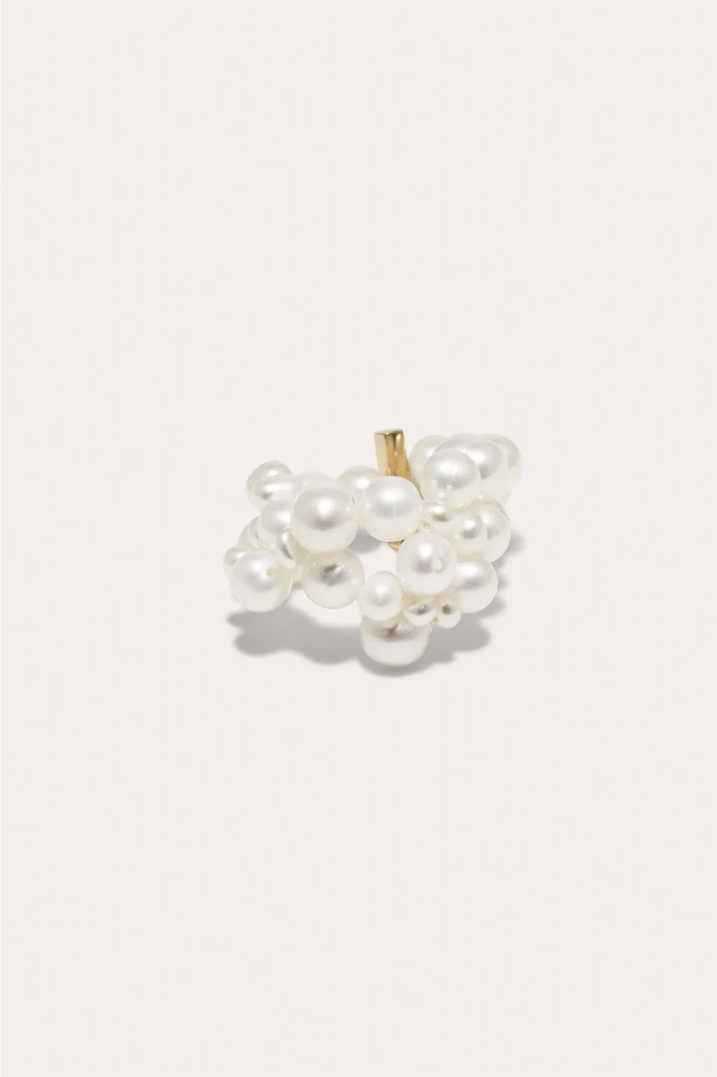 The Inevitable Husband - Freshwater Pearl and Gold Vermeil Ring