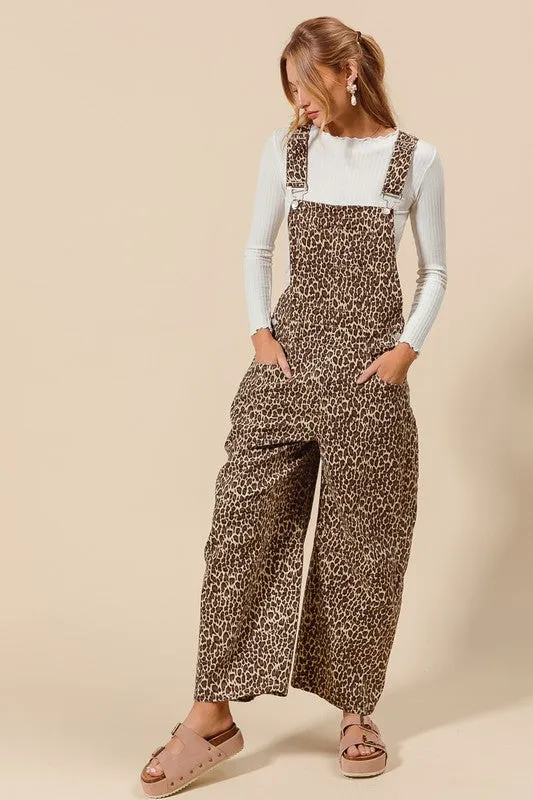 Twill Barrel Overall Jumpsuit