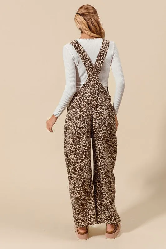 Twill Barrel Overall Jumpsuit