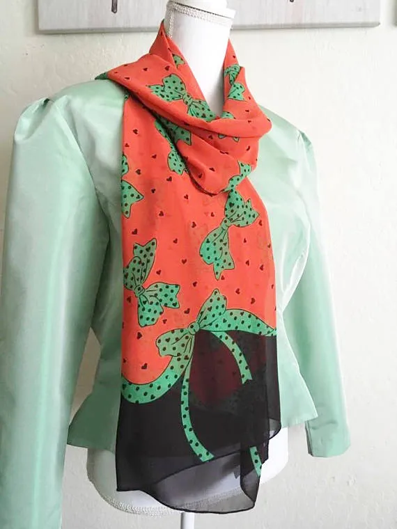 Unique Silky Chiffon Scarf