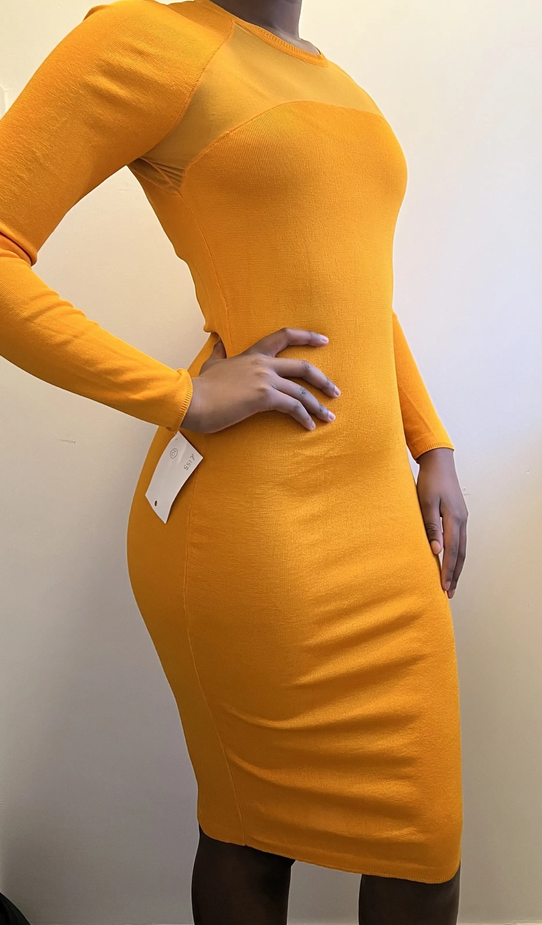 Versace Collection Midi Knit Dress