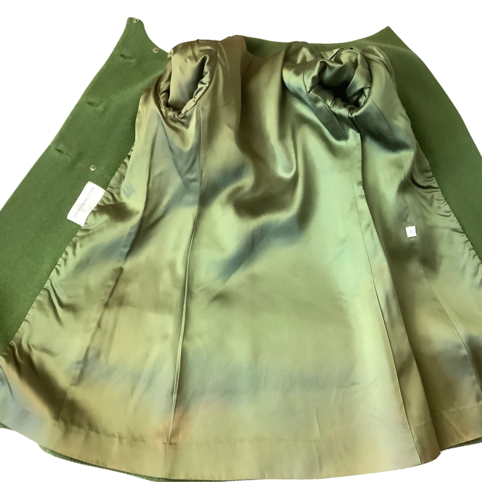 Vintage Green Wool Coat