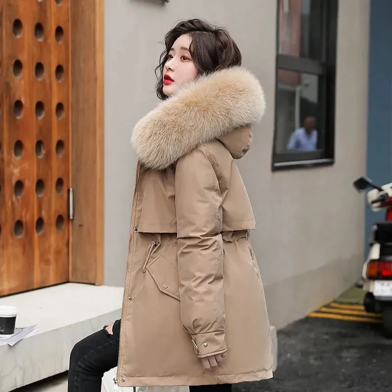 Women's Wool-Lined Hooded Parka