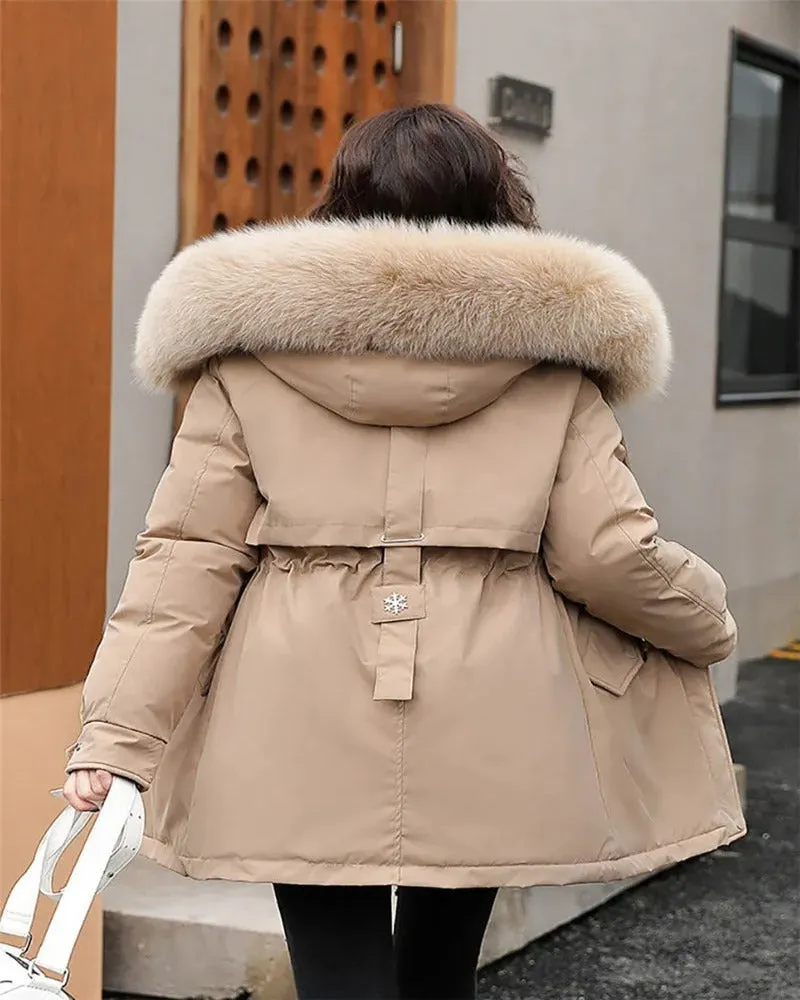 Women's Wool-Lined Hooded Parka