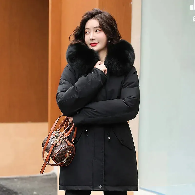 Women's Wool-Lined Hooded Parka