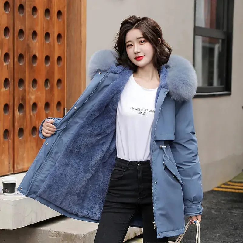 Women's Wool-Lined Hooded Parka