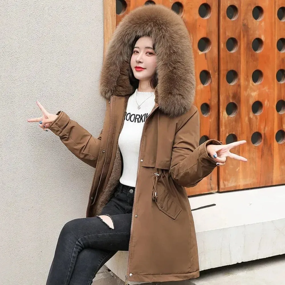 Women's Wool-Lined Hooded Parka