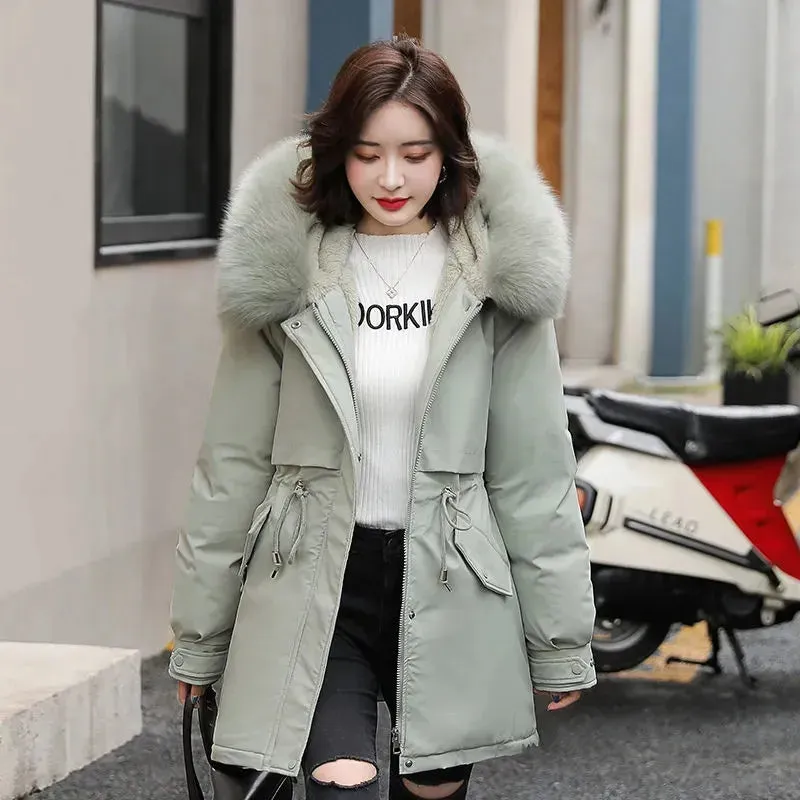 Women's Wool-Lined Hooded Parka