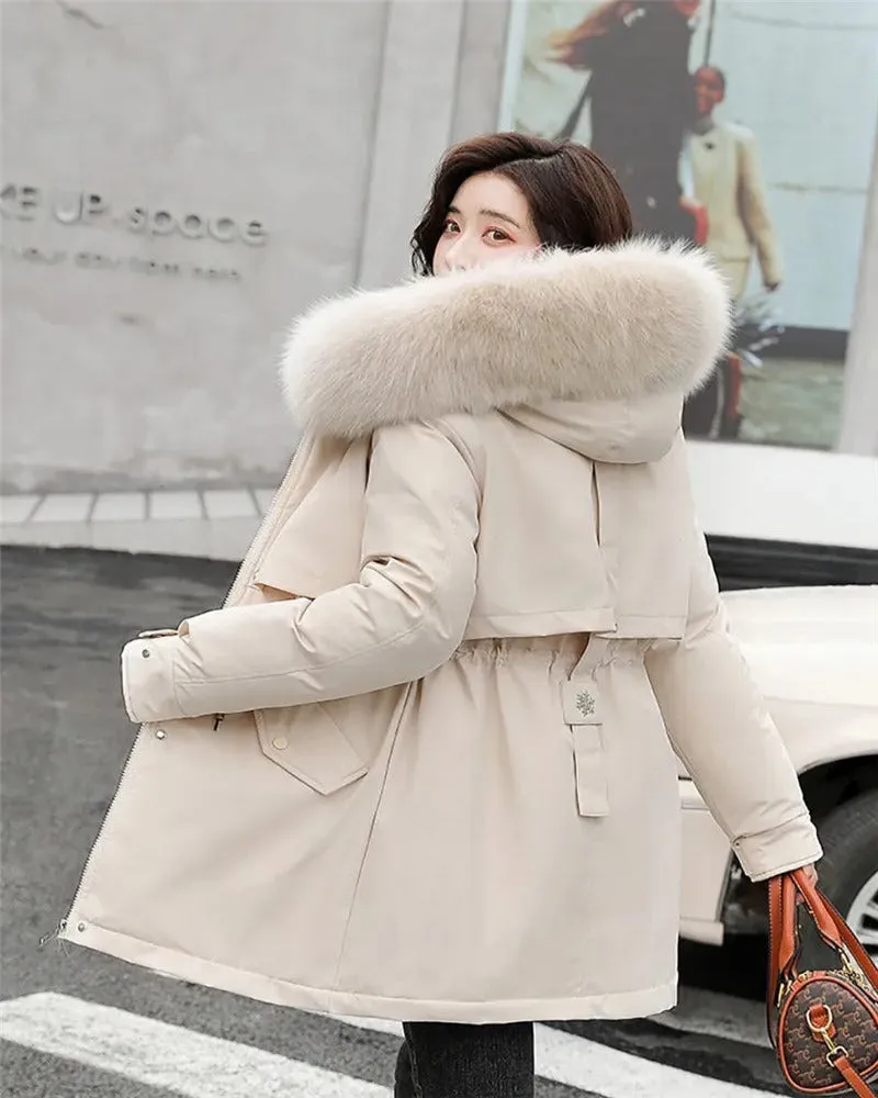 Women's Wool-Lined Hooded Parka